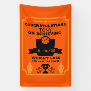 Weight Loss Congratulation Banner