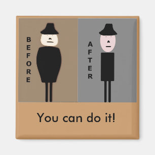 Weight Loss Encouragement Magnet