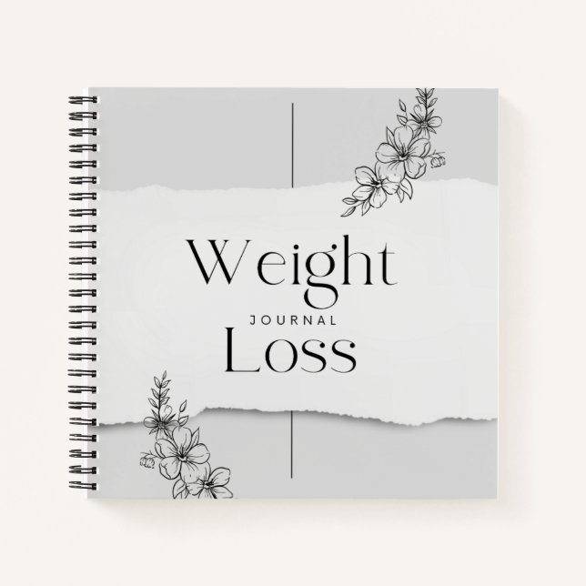 Weight Loss Journal Notebook (Front)