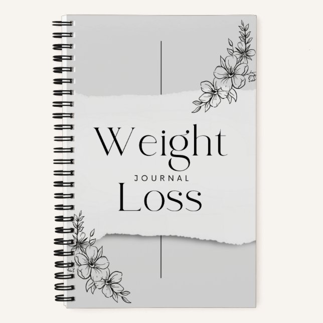 Weight Loss Journal Notebook (Front)