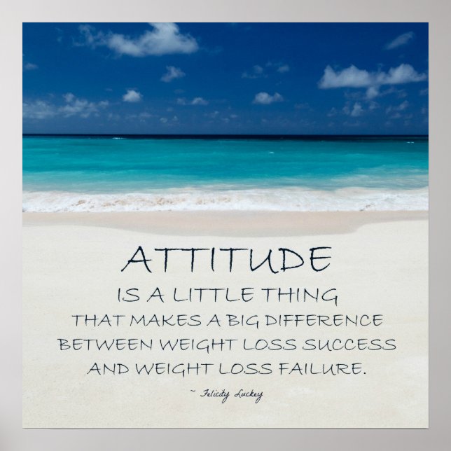 Weight Loss Motivation: Beach Ready 01 Poster (Front)