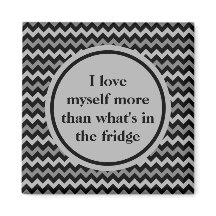 Weight loss positive affirmation in black and grey