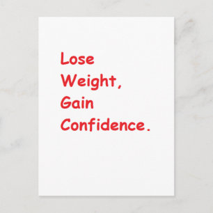 weight loss postcard