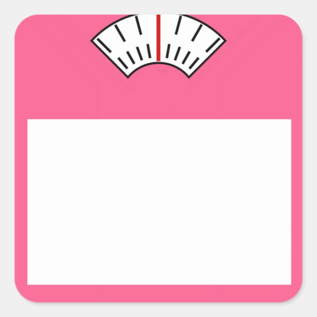 Weight Loss Tracker Stickers-Fitness Stickers (Front)