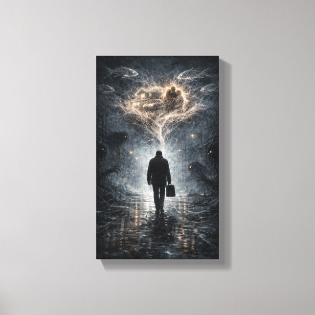 Weight of the Dream Canvas Print (Front)