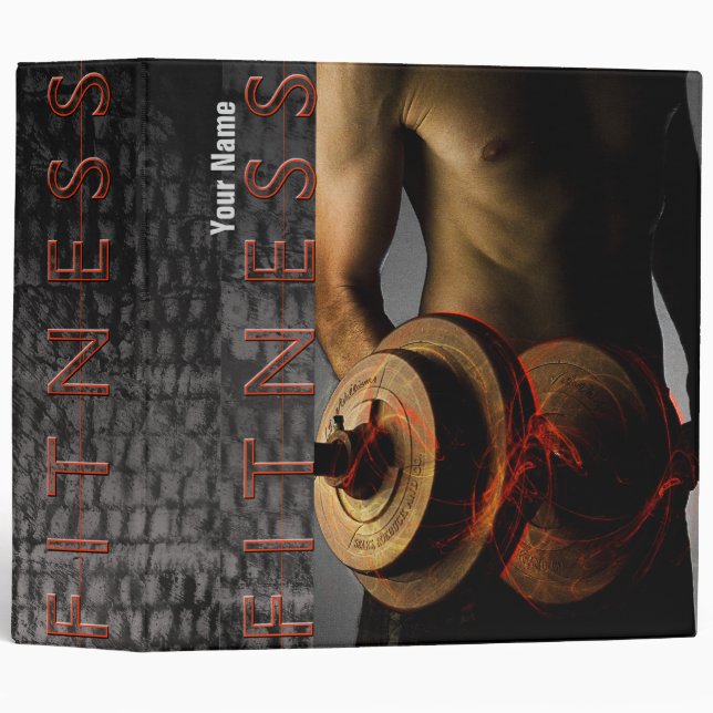 Weight Training - Binder (Front/Spine)