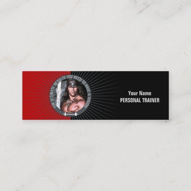 Weight Training II - Business, Profile Card (Front)