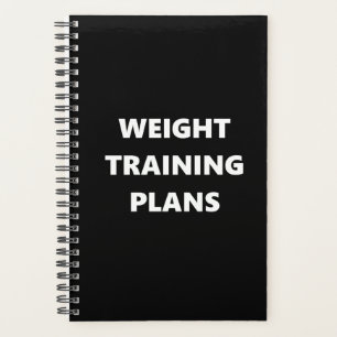 Weight Training Planner Weight Training Plans