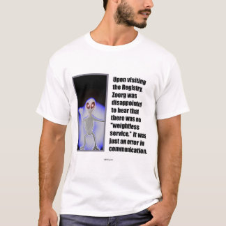 Weightless Service (domain theme) T-Shirt