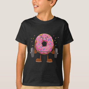 Weightlifing - Funny Fitness Workout Gym Doughnut T-Shirt