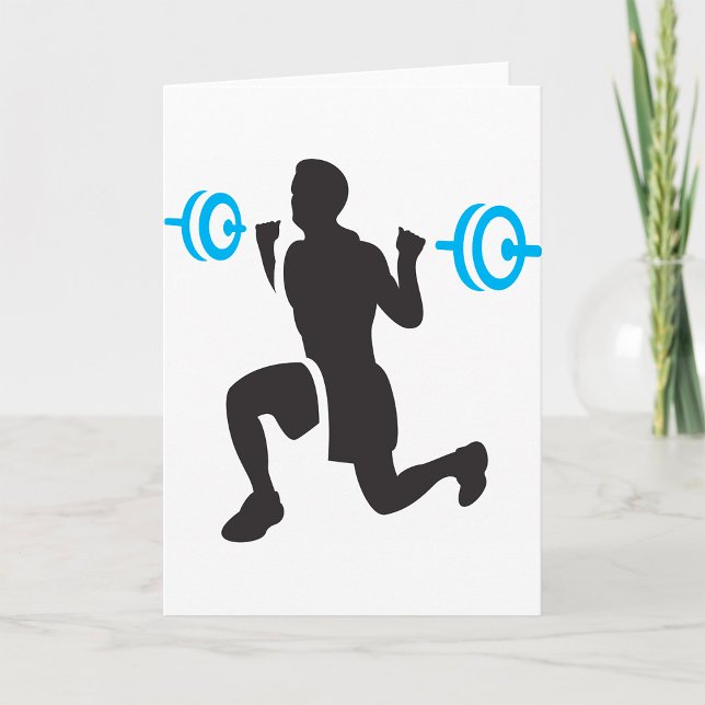 Weightlifter Greeting Cards (Creator Uploaded)