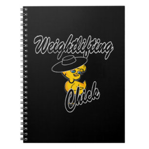 Weightlifting Chick #4 Notebook