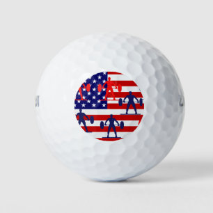 WEIGHTLIFTING GOLF BALLS