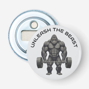 Weightlifting Gorilla Bottle Opener