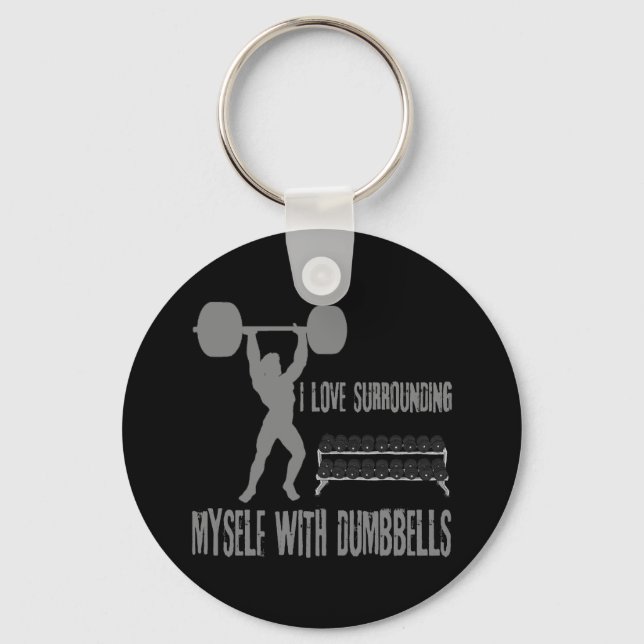 WEIGHTLIFTING KEYCHAIN (Front)