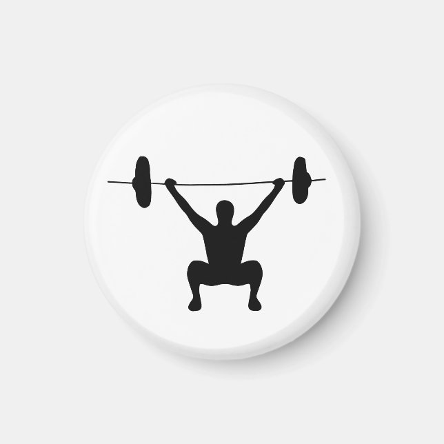 Weightlifting Magnet (Front)