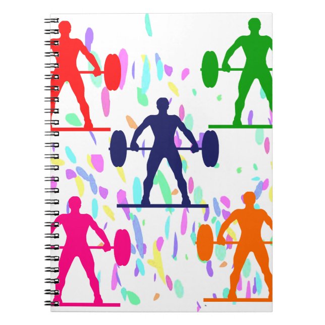 WEIGHTLIFTING NOTEBOOK (Front)