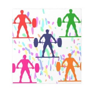 WEIGHTLIFTING NOTEPAD