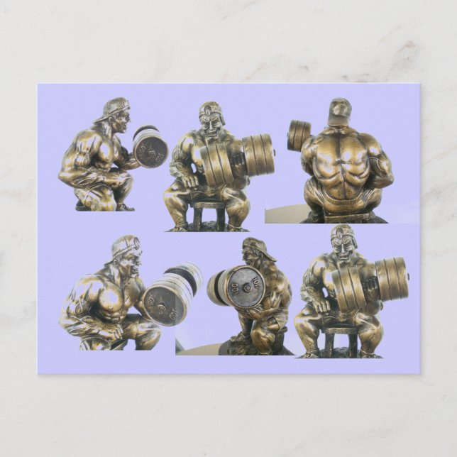 Weightlifting Postcard (Front)