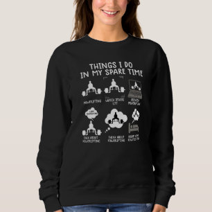 Weightlifting tee Bodybuilding things i do in my s