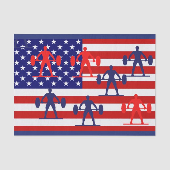 Weightlifting Tissue Paper (Front)