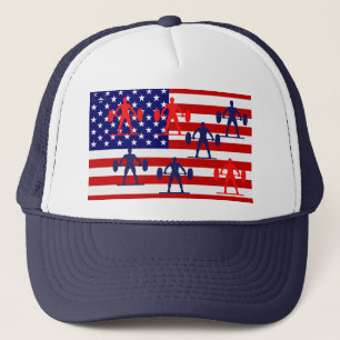 WEIGHTLIFTING         TRUCKER HAT