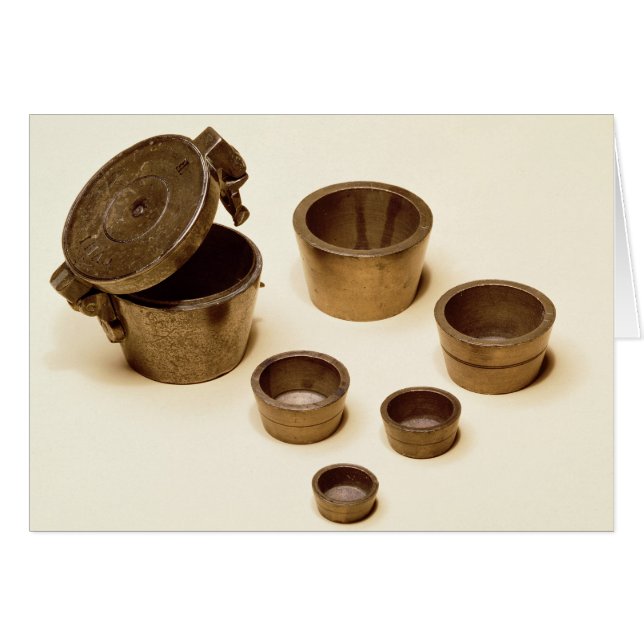 Weights used by merchants and apothecaries (Front Horizontal)