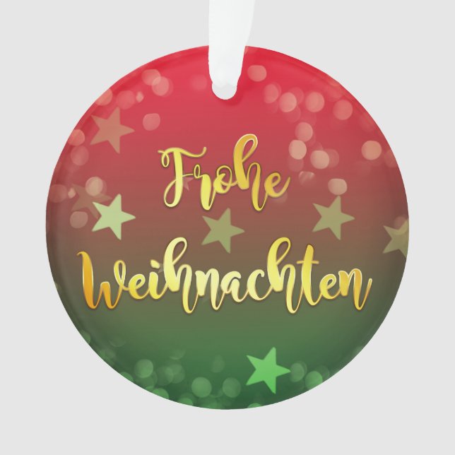Weihnachten Baumanhänger Frohe Weihnachten (devant)