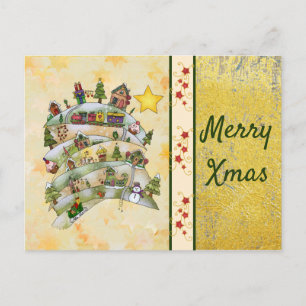 Weihnachtensdorf Postcard