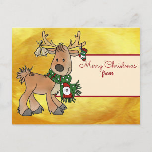 Weihnachtsgrüsse, personaiesiert Postkarte Postcard