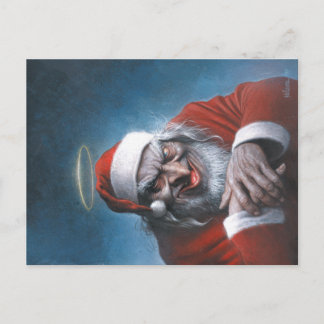 Weihnachtsmann Santa Claus by Sebastian Krüger Postcard