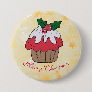 Weihnachtsmuffin  3 inch round button