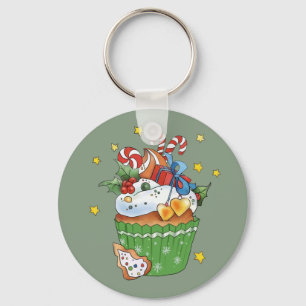 Weihnachtsmuffin  keychain
