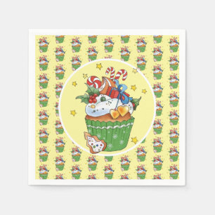 Weihnachtsmuffin  napkin