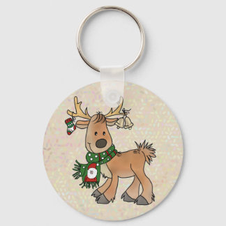 Weihnachtsrentier keychain