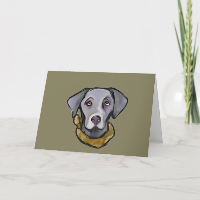 Weimarana Soldier Card (Front)