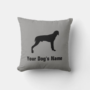 Weimaraner ワイマラナー throw pillow
