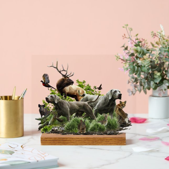 Weimaraner Art (Mariage)