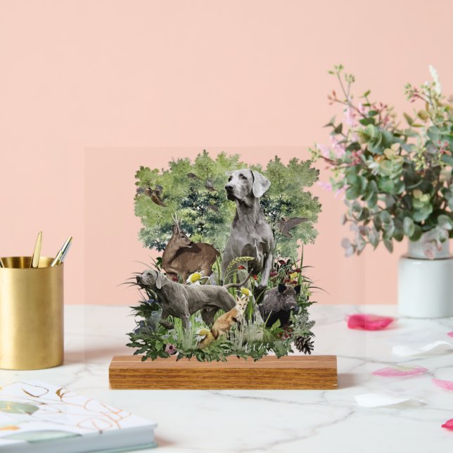 Weimaraner Art (Mariage)