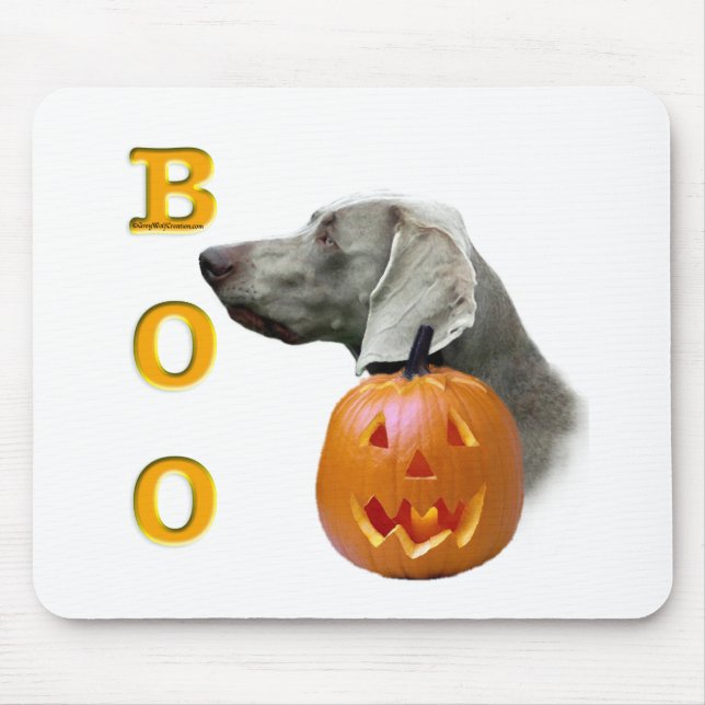 Weimaraner Boo Mouse Pad (Front)