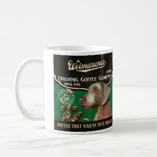 Weimaraner Brand – Organic Coffee Company Mug