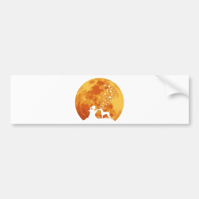 Weimaraner Bumper Sticker (Front)