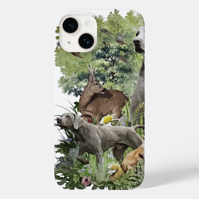 Weimaraner  Case-Mate iPhone case (Back)