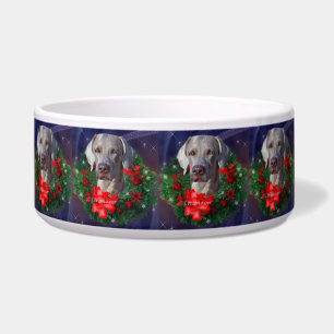 Weimaraner Christmas Wreath