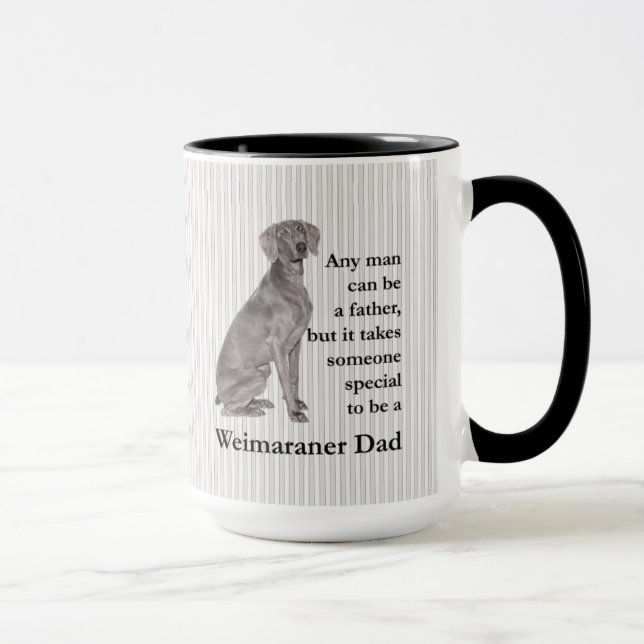 Weimaraner Dad Mug (Right)