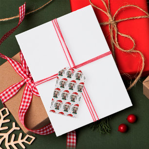 Weimaraner Dog Breed Christmas Stars Gift Tags