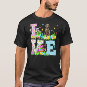 Weimaraner Dog Easter Egg Hunt Love Weimaraner Ea T-Shirt