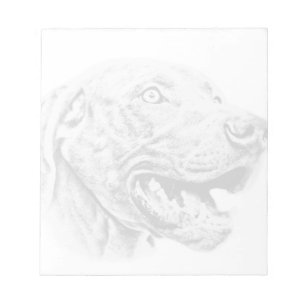 Weimaraner dog notepad