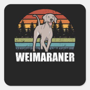 Weimaraner Dog Owner Weimaraners Square Sticker