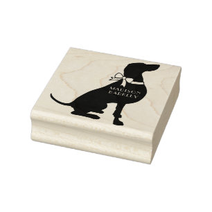 Weimaraner Dog Puppy Rubber Stamp